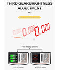 Heavy Hitter Digital Platform Scale With Big Boss Screen displaying brightness adjustment settings and two display options.