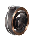 Badass Drill Press Quill Feed Return Spring Assembly With Gnarly Chrome Housing and Rock Solid Hook Mounting, 63mm OD.