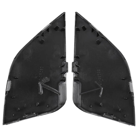 Back view of Toyota RAV4 Front Tow Hook Cover Cap Pair Replacement for 2016 2017 2018 Left and Right 532850R080 532860R080