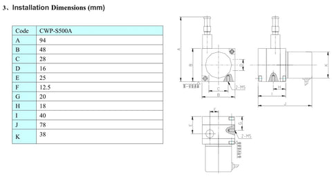 500mm Draw Wire Encoder With 24 V DC Supply And 4 To 20 mA Output, technical dimensions, installation guide, industrial use