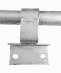Heavy Duty Galvanized Steel Rolling Gate Hardware Kit with solid latch mount bracket for secure sliding gate installation.