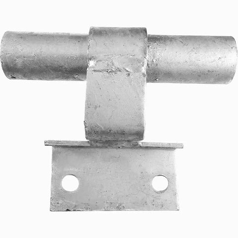 Heavy Duty Galvanized Steel Rolling Gate Hardware Kit with solid latch mount bracket for secure sliding gate installation.
