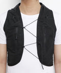 Front view of Hydration Vest For Hiking And Trail Running With 2L Bladder Lightweight Nylon TPU Water Pack for Men and Women