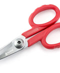 Five And A Half Inch Carbon Steel Shears Built For Kevlar, Dyneema, Spectra, Vectran, Nomex, Technora, And Other Heavy Duty High Tensile Materials