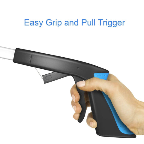 32 Inch Extra Long Grabber Reacher Tool With Magnet Tip, Lightweight Heavy Duty Reacher For Seniors, Wheelchair Use, Easy Grab For Trash, Coins, Envelopes And Other Hard To Grasp Items