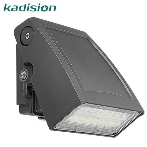 Kickin Bright 30W LED Wall Pack Light With Dusk To Dawn Photocell, 0-90 Degree Adjustable Full Cutoff Outdoor Wall Light For Home Yard And Garage, 3900 Lumens, 5000K Daylight, 100-277V, ETL Listed