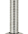 Close-up of a zinc plated 10 Pack Heavy Duty Steel Pop Rivet for Fender Sill and Radiator Support Compatible With Ford F150 2015.