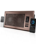 Register Booster Fan For 4x10 Vents With Thermostat Control And Bluetooth App Quiet 10 Speed Remote HVAC Airflow Enhancer displayed
