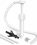 Premium Transmission Fluid Pump For Standard Quart Bottles, 8cc Per Stroke with 3rd Hand Adapter and Flexible Tubing, 28mm Cap