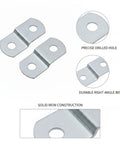 Compact Right Angle Corner Bracket For Woodworking Metal Frame Brace Plate For Furniture Repair And Frame Reinforcement 90 Degree Joint Support
