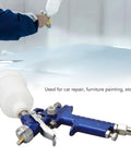 Top Shelf HVLP Gravity Feed Paint Sprayer With Sleek Aluminum Body And Point Oh Nozzle for car repair and furniture painting