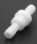 Half Inch Plastic Check Valve Set Inline One Way Barb Hose Valves PVDF Ozone Resistant Built Tough For Fuel Gas Oil Water And Air