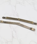 Bronze Box Lid Support Hinge 20 Pack Foldable Cabinet Stay Brackets for Wooden Boxes and Windows Retro Iron Lid Hinge