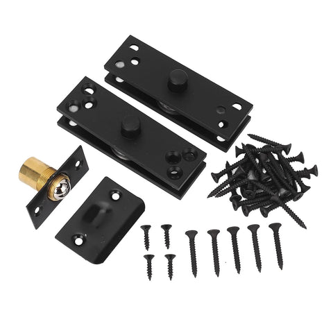 Pivot Hinge For Hidden Doors And Bookcases, 360 Degree Rotation, Heavy Duty Stainless Steel Concealed Door Hinge with screws