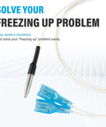 RV A C Freeze Sensor Replacement For Coleman Mach 7330A3231, wiring and connectors for freeze control switch