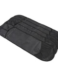 Pile of black skateboard bags from Thickened-Lining Waterproof Skateboard Bag Backpack With Front Zip Quick Access series