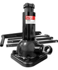 2 Ton Spiral Car Jack With Telescoping Handle, Swivel Top Mechanical Bottle Jack, 7.08 To 15.35 Inch Lift, Locking Gear
