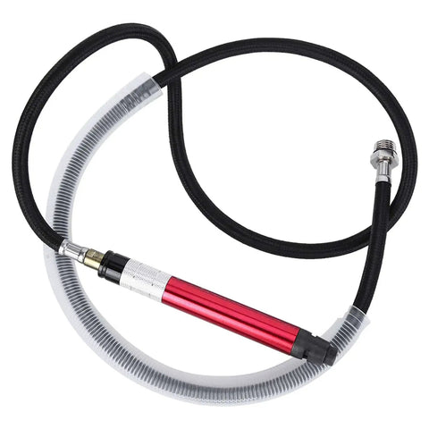 High Speed Air Grinder Pen Shaped Portable Tool With 58000rpm for Metalworking and Plastic Fabrication shown with air tube connector