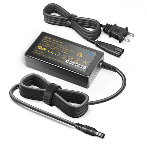 18V AC DC Power Adapter for Home Gym Machines and Studio Gear Including Precor EFX 546 556, cord and plug view