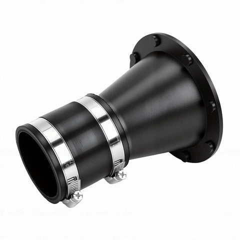 LiebeWH 2-1.5 Inch Magnetic Dust Collection Connector With Eight Super Strong Magnets And Rubber Cuff Coupler, black hose adapter.