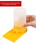 Hand adjusting Bee Water Dispenser For Beehives Durable Plastic Drinking Nest Feeder Entrance Feeder, easy water flow control