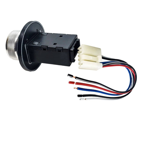 Rotary Gear Selector Switch For Golf Cart Forward Reverse Neutral Drive With Blue LED Backlight And Red Drive Indicator Easy To Use