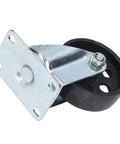 Tough As Nails Twin Bearing Swivel Caster Wheel Built Solid With Cast Iron for smooth rolling, featuring a sturdy design and dual ball bearings.