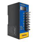 Rock Solid Industrial Switching Power Supply 24 Volt 2.5 Amp 60 Watt Din Rail Adapter with Digital Display side view