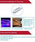Dimmable 12V LED Driver 24W Power Supply With IP67 Waterproof Rating Triac And ELV Dimming Ready for strip and cabinet lights.
