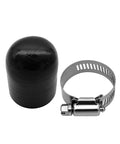 Heavy Duty Silicone Coolant Cap Kit With Clamp For Vacuum Heater Port 25mm ID 33mm OD 42mm Long 30mm Depth 3 Ply High Temp