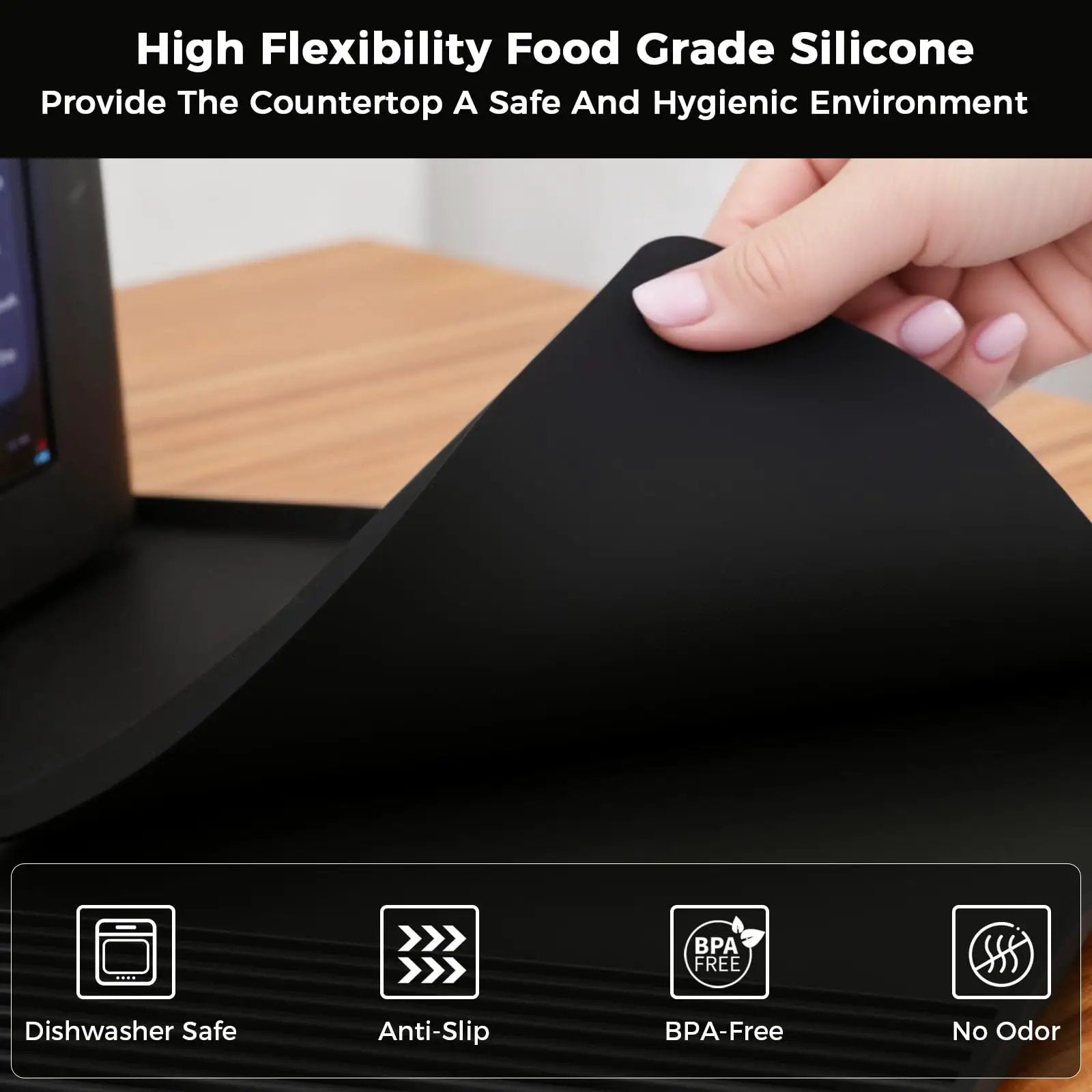 Silicone Coffee Mat For Ninja Luxe ES601 Espresso ✓