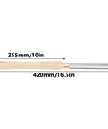 22mm HSS roughing gouge lathe chisel with wooden handle, 420mm total length
