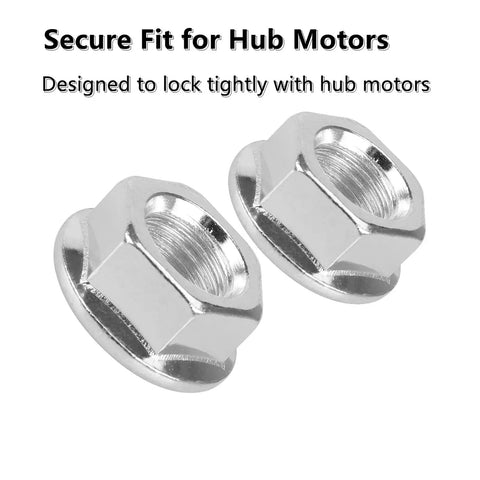 M14 Steel Washer And Motor Screw Set For Hub Motors Anti Rotation Torque Parts For Electric Bikes Ebikes Scooters Must Have DIY Hub Motor Repair Kit Accessory