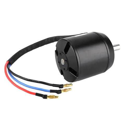 Premium Brushless Hub Motor for Electric Skateboards and Scooters Featuring Sensorless Control and 3000 Watt Power 170 KV Rating with wires.