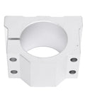 Qudinip spindle clamp motor bracket, aluminum alloy, 45mm bore, front view with four mounting holes.