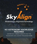 SkyAlign feature of NexStar 127SLT Computerized Telescope With SkyAlign Auto Finder, Maksutov-Cassegrain Optics, 127mm Aperture