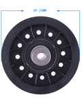V Idler Pulley Set For John Deere X Series Beefed Up Replacement Kit X300 X304 X310 Dimensions 89.24MM Front View
