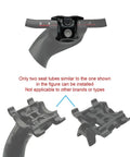 Titanium Seatpost Ear Clamp Kit For Oval Carbon Rails 7x9 Bolt CNC Machined Aluminum Clamp Ritchey WCS 1 Bolt Compatible