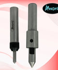 Two Pack Spring Center Tap Guide Tools For Precise Thread Alignment On Lathes Mills And Jig Borers MT2 And MT3 Shank