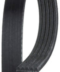 Side view of Micro V Serpentine Drive Belt for Cars and Trucks With EPDM Rubber Construction Resists Rib Surface Cracking Durable
