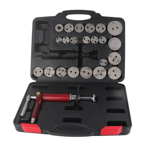Rear Brake Caliper Rewind Tool For Cars Portable 118 PSI Pneumatic Piston Wind Tool Heavy Duty Brake Service Gear Kit