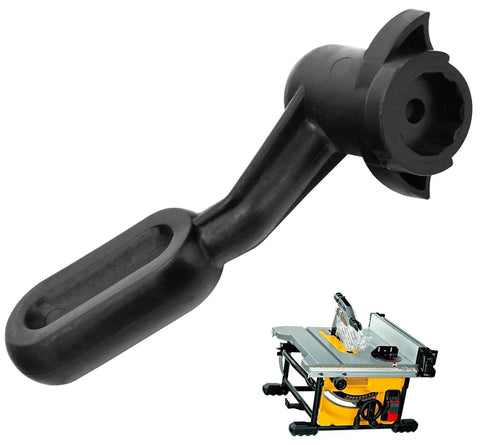 Bevel Handle Replacement For Table Saw DW745 Models Type 1 2 3 20 AR B2 With Part Numbers 5140117-78 5140032-55 shown with saw