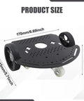 2WD Smart Robot Car Chassis With Silicone Wheels And Double Motors For DIY Learning Projects Intelligent Vehicle Part Kit