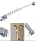 Two pack of 100N soft close cabinet gas struts for easy installation on heavy-duty cabinet doors, ensuring smooth and quiet operation.