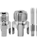Heavy Duty Hex Shank Pipe Threading Tool For PPR PVC MPP Pipes Dual Internal External Thread Cutter With Quick Change Bits