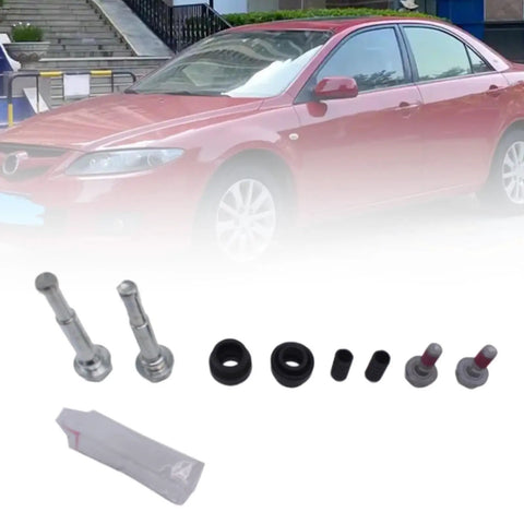 Top Tier Front Brake Caliper Guide Pin Set For Smooth And Reliable Vehicle Maintenance Featuring Durable Metal Construction For Easy Installation And Superior Performance On Your Car, metal pins and boots on car