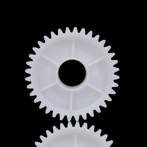 White plastic gear from 550 Gear Box Kit For Kids Ride On Cars All In One Large Middle And Small Gears Drive Accessories Set