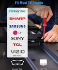 No Sweat Vesa Tv Mounting Hardware Kit Complete M4 M5 M6 M8 Screws With Washers And Spacers for various TV brands installation.