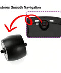 Front Wheel Caster Assembly For E20 E20 Plus EVO Plus E10s Robot Vacuum Smooth Swivel Snap In Replacement No Tools Needed Quick 5 Minute Install