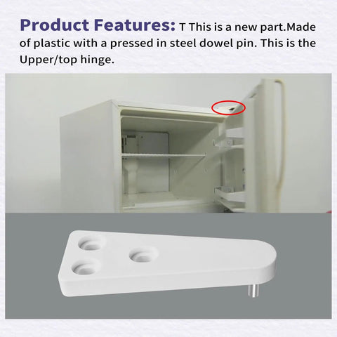Top Freezer Hinge Replacement For Mini Compact Freezers Replaces 302985 And 303001 Fits Most Small Freezers Easy Install